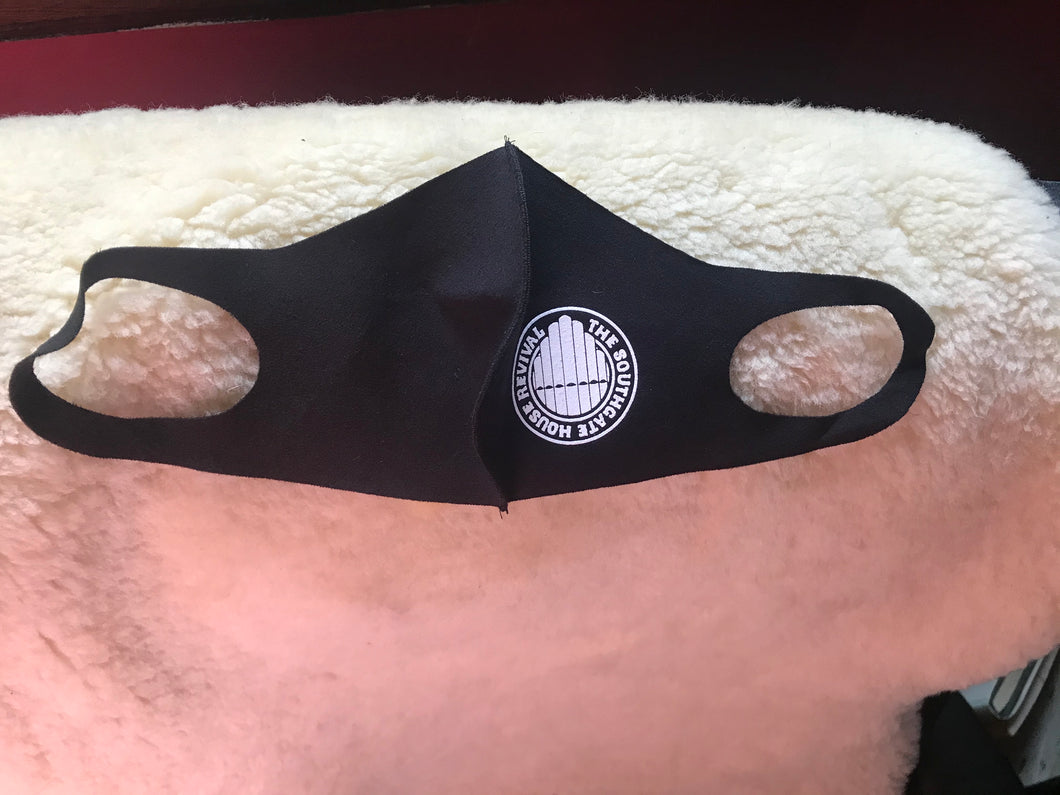 Black SGHR Logo Mask